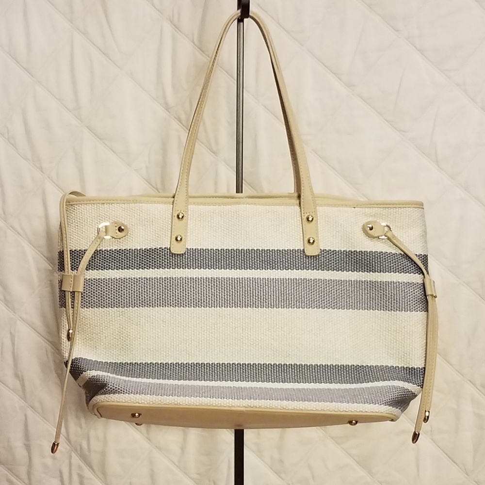 Urban Expressions Vegan Striped Tote
